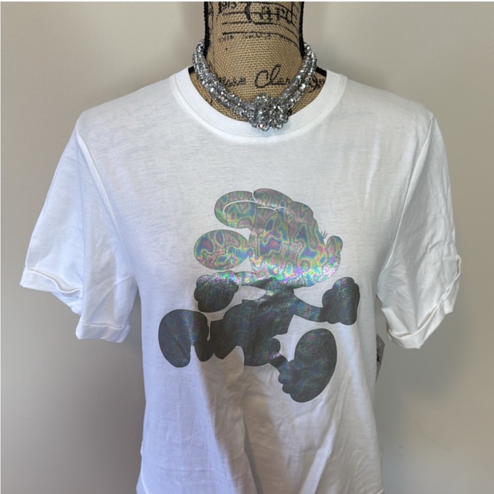 Run Disney iridescent Minnie Mouse shirt